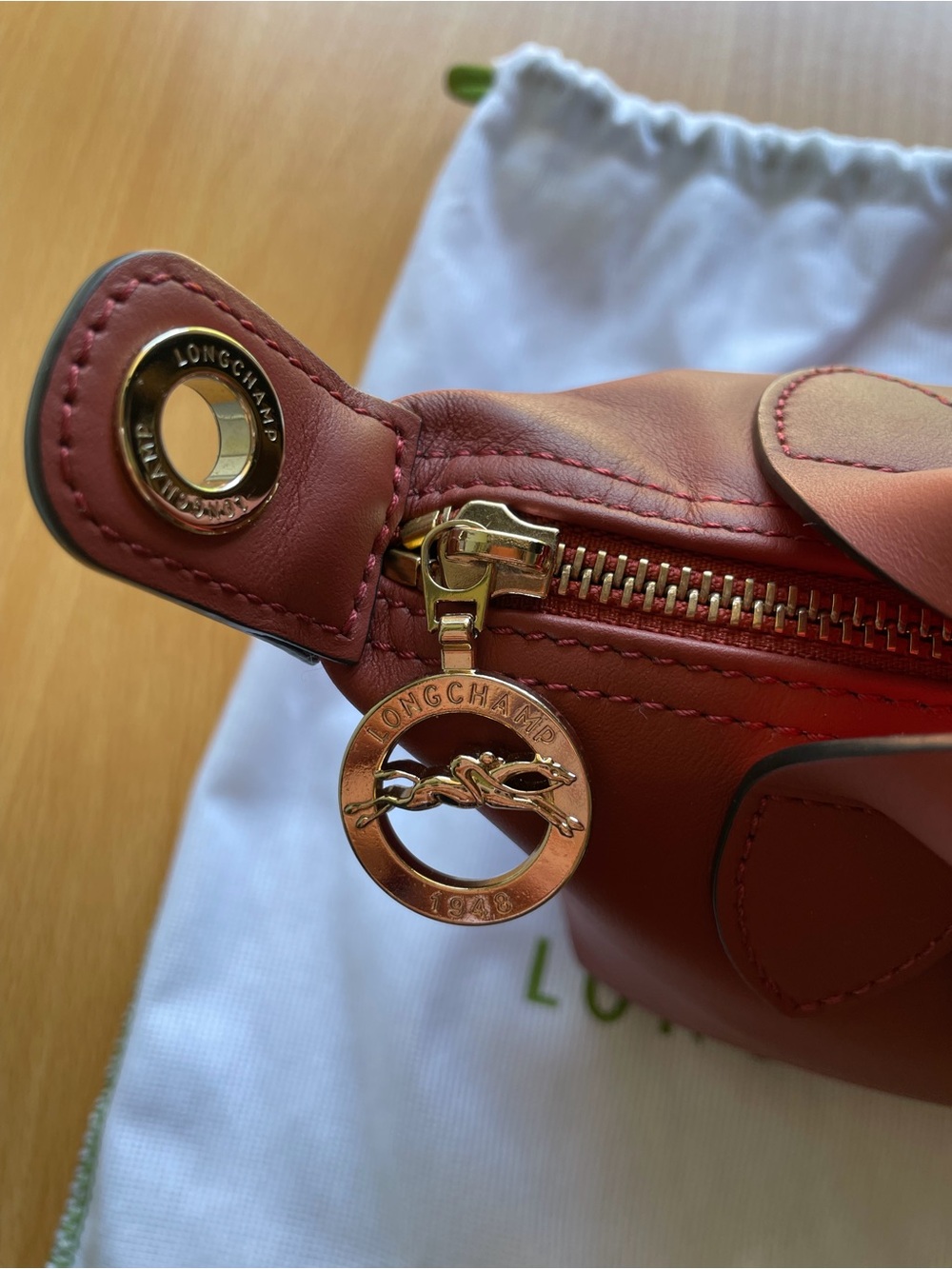 Le Pliage Jockey Extra Small Leather Crossbody - Picture 4 of 16